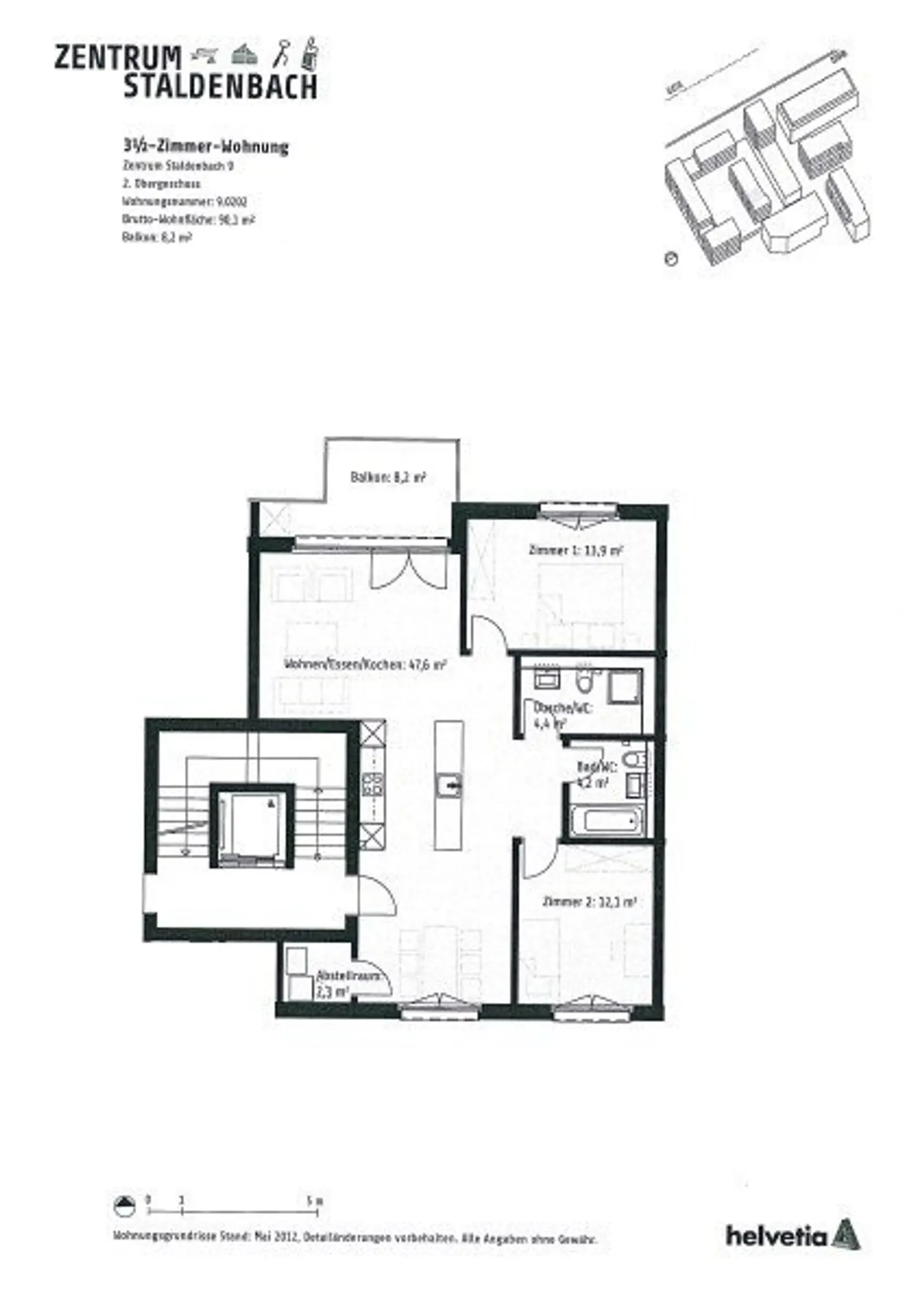 Appartement moderne à Staldenbach - Photo 8 sur 9