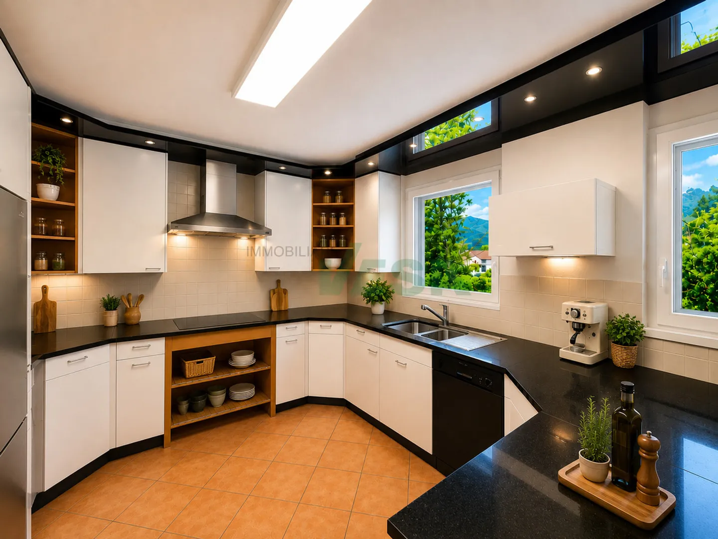 Villa spacieuse avec piscine et vues - Photo 15 sur 17