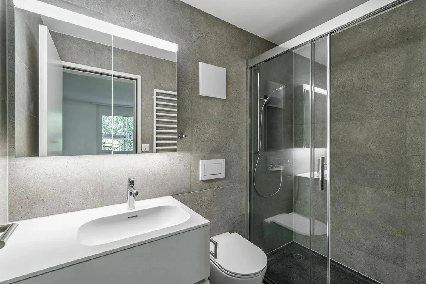 Appartement lumineux et moderne au château de Binningen - Photo 4 sur 7