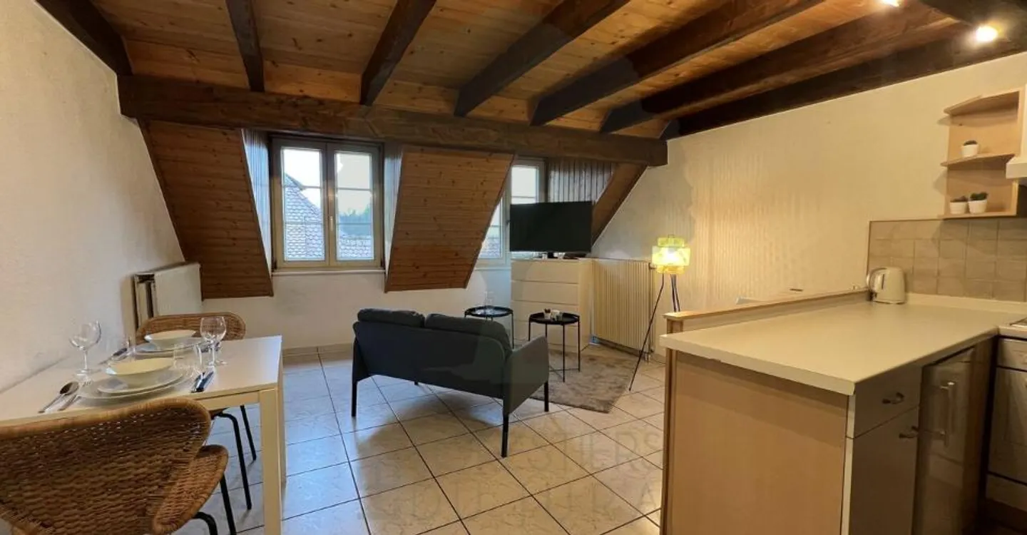 Charming apartment with mezzanine in the old town of Porrentruy - Photo 1 of 9