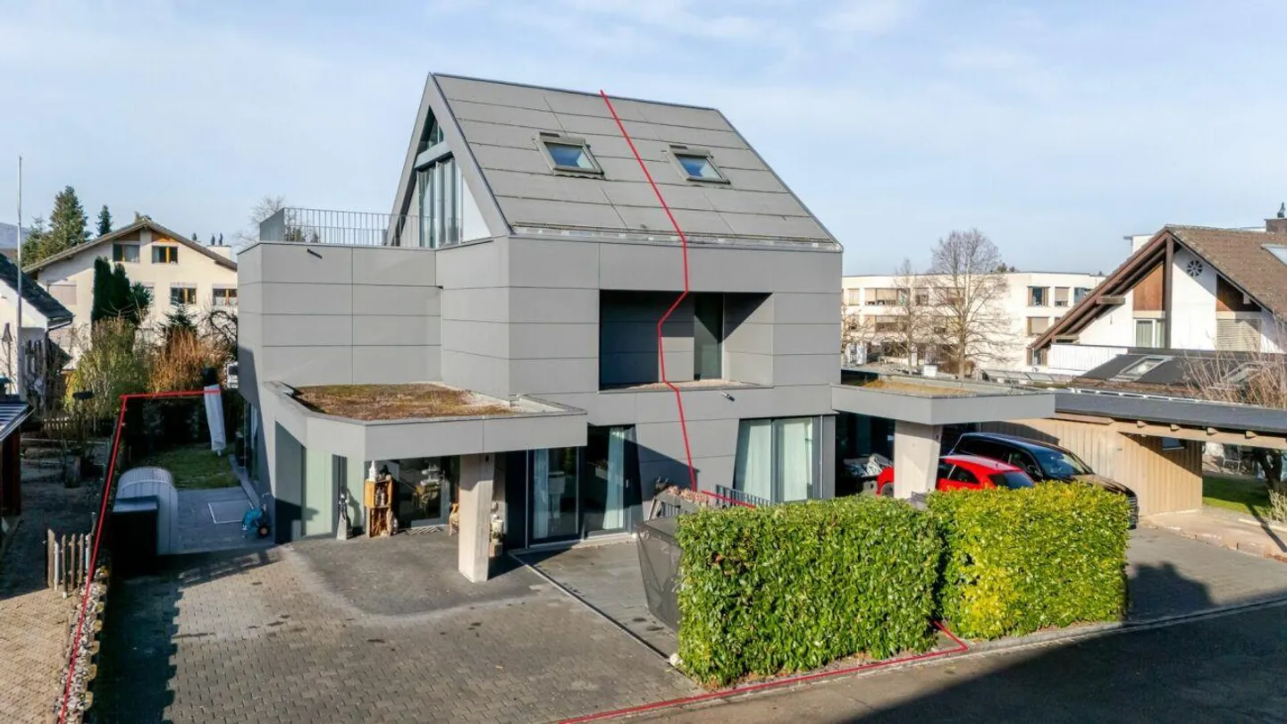 Modern 5.5 Z' semi-detached single-family house in Minergie standard - Photo 1 of 13