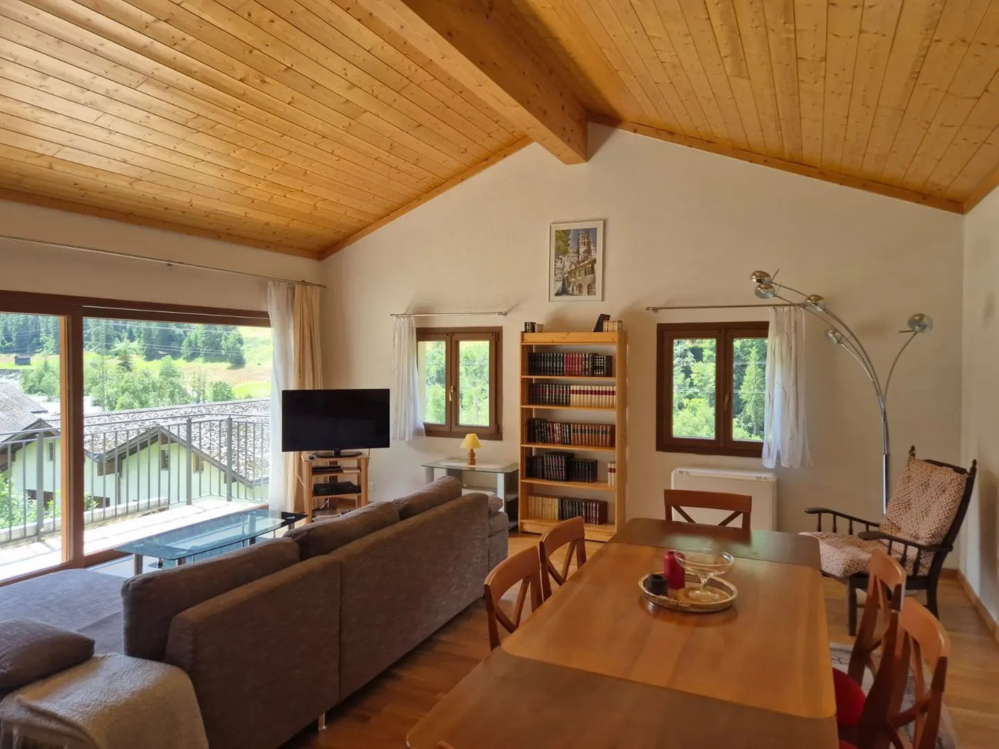 Charming Attic Apartment - Spectacular View - 90 m2 - Evolène - Photo 6 of 9