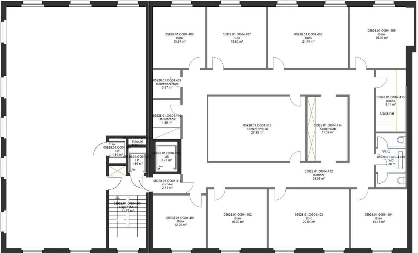 Posizione privilegiata per questa superficie di 244 m2 - Foto 10 di 10