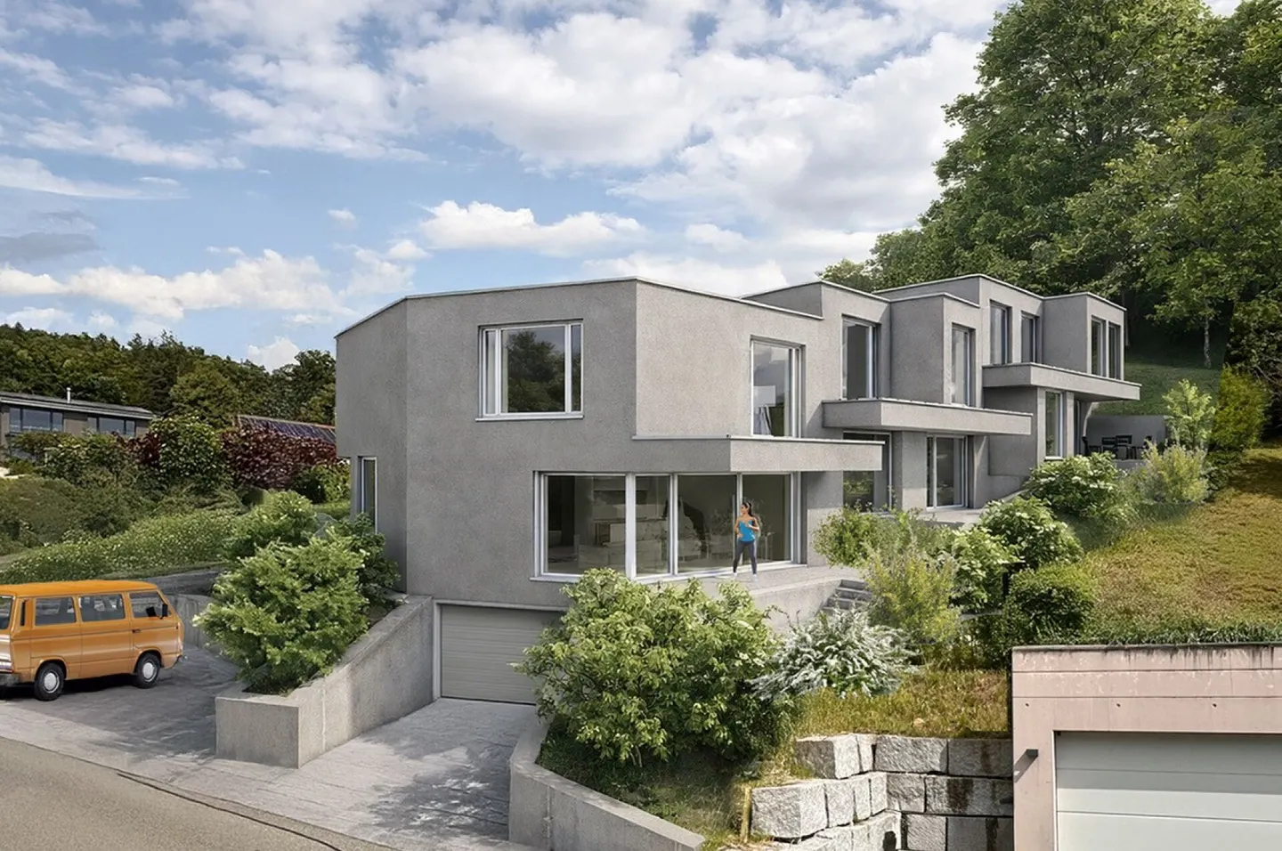 Stilvolles Reihenhaus mit Modernem Design - Foto 1 von 5