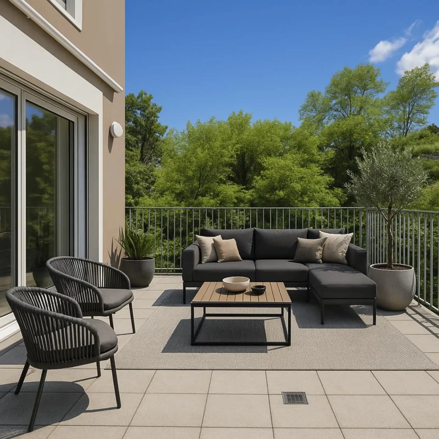 Beautiful 5.5 rooms with 2 large terraces - Photo 1 of 7