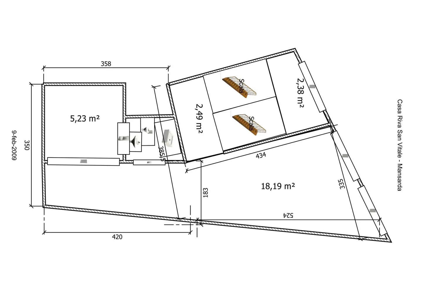 STORICA CASA 5.5 LOCALI RISTRUTTURATA A RIVA SAN VITALE - Foto 11 di 12