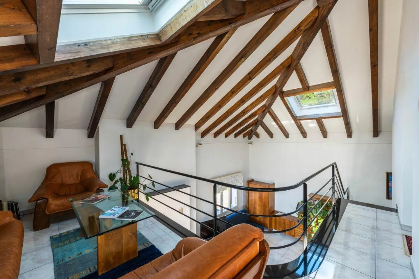 Minusio : prestigieux penthouse duplex avec vue sur le lac Majeur - Photo 6 sur 15