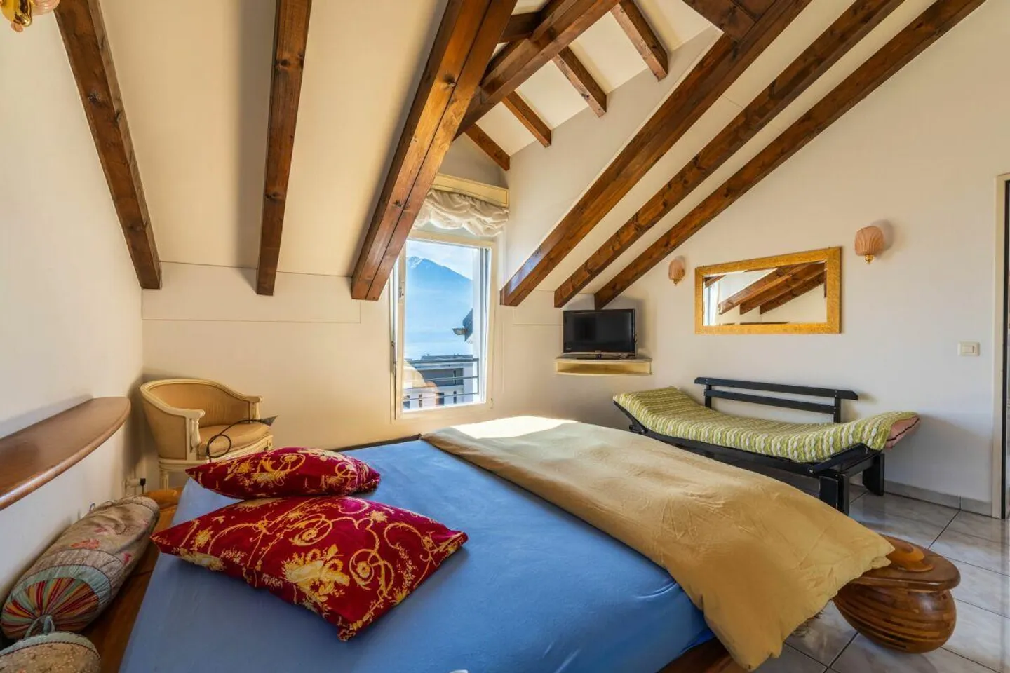 Minusio : prestigieux penthouse duplex avec vue sur le lac Majeur - Photo 12 sur 15