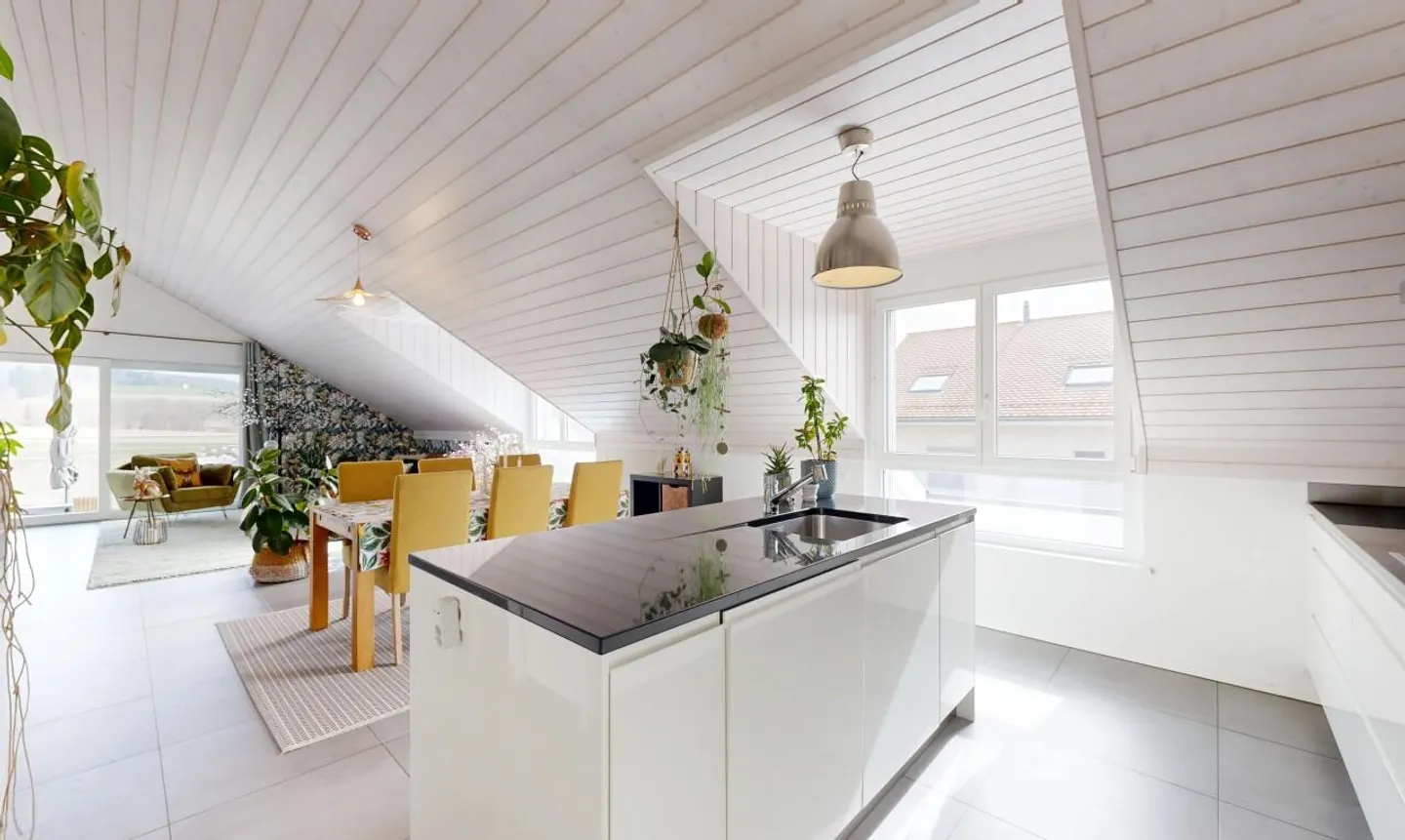 Ultimo piano di 145 m², grande terrazza con vista sulla campagna - Foto 5 di 11