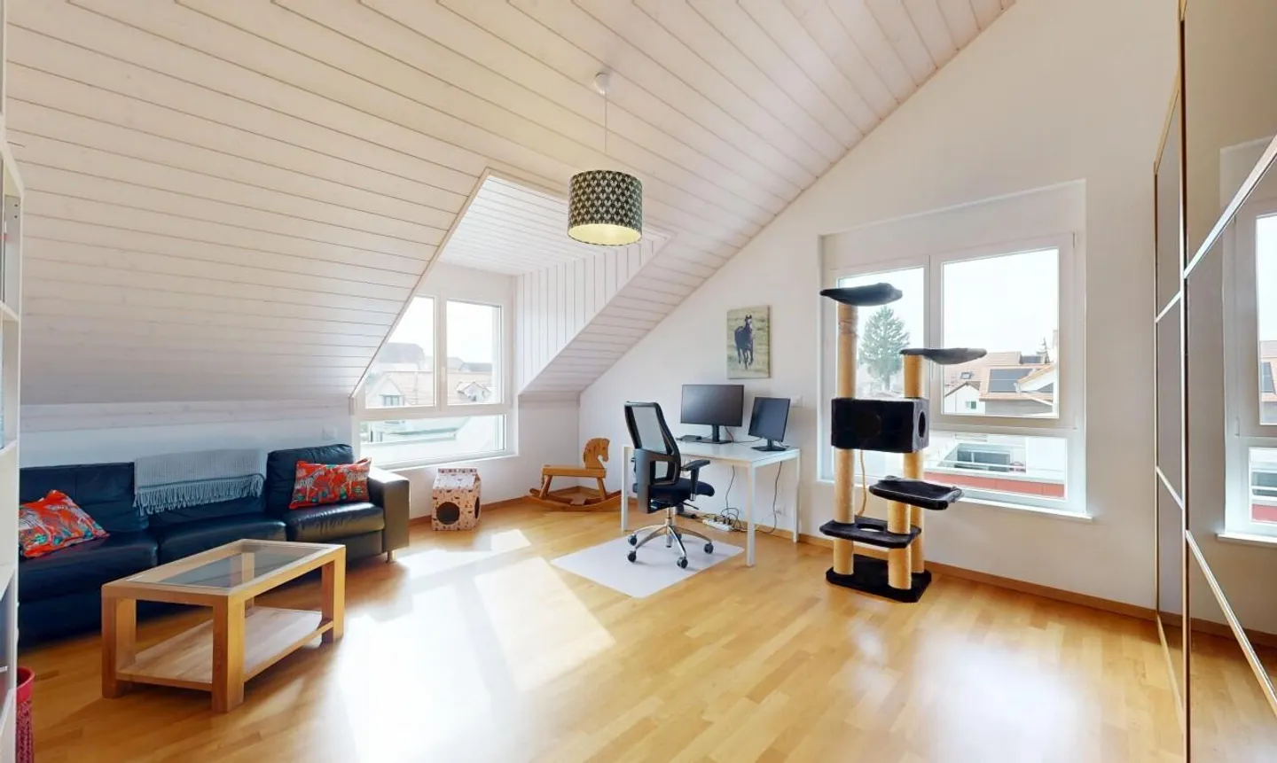 Ultimo piano di 145 m², grande terrazza con vista sulla campagna - Foto 8 di 11