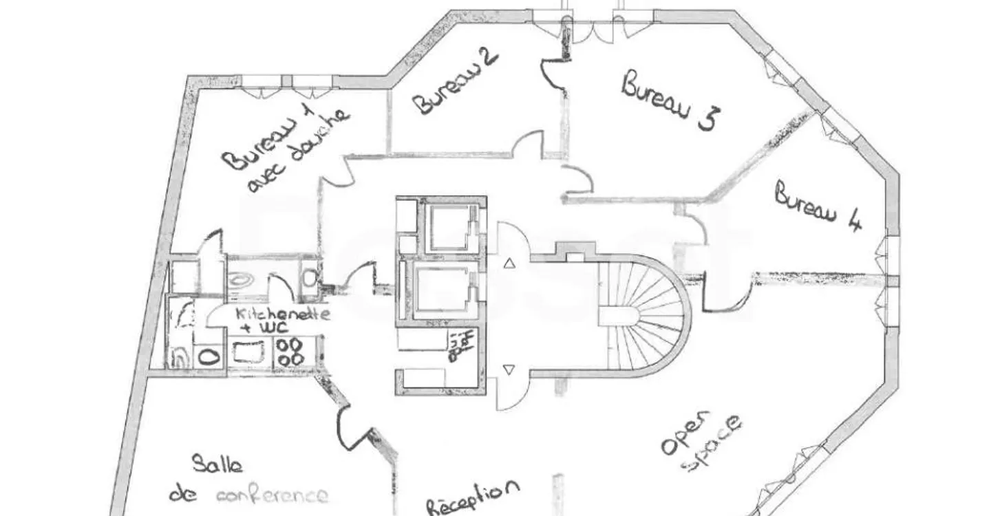 Büros von ca. 252m² im 3. Stock - Foto 7 von 7