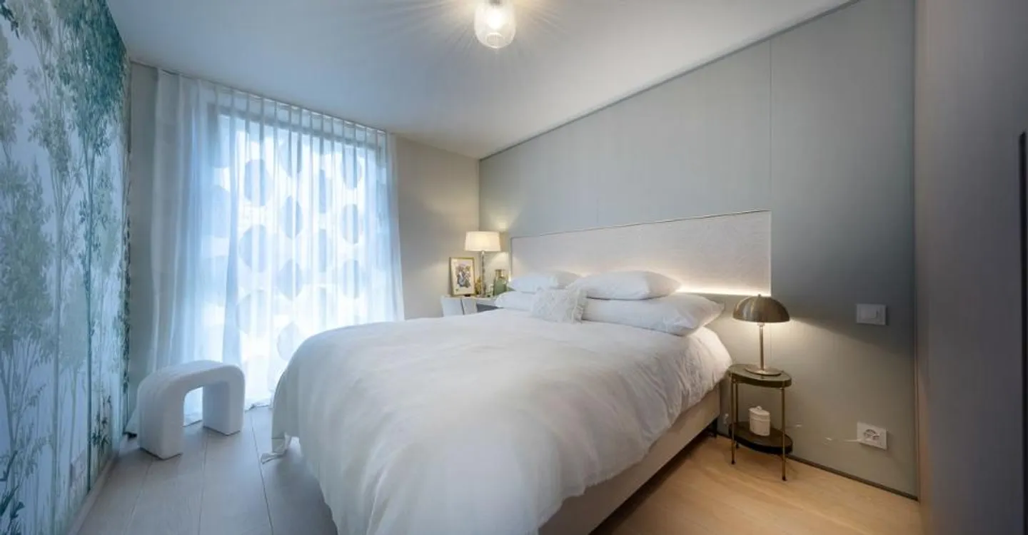 Prächtige Penthouse mit 180-Grad-Panoramablick auf den See und die Alpen - Foto 10 von 12