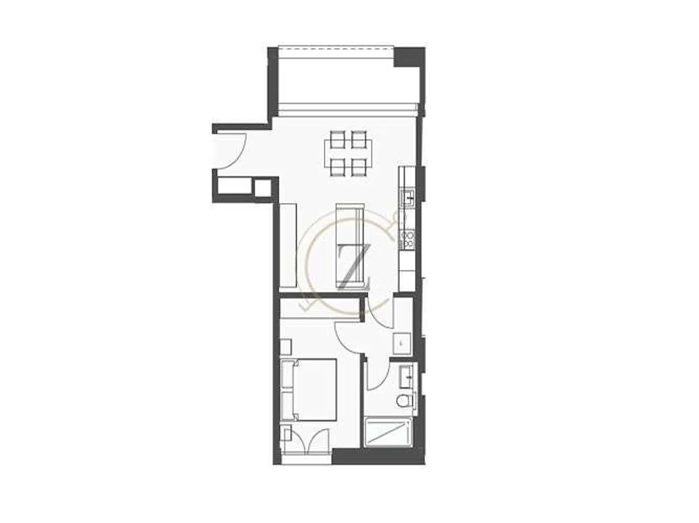 Nuovo attico 2.5 locali con balcone - Foto 13 di 13