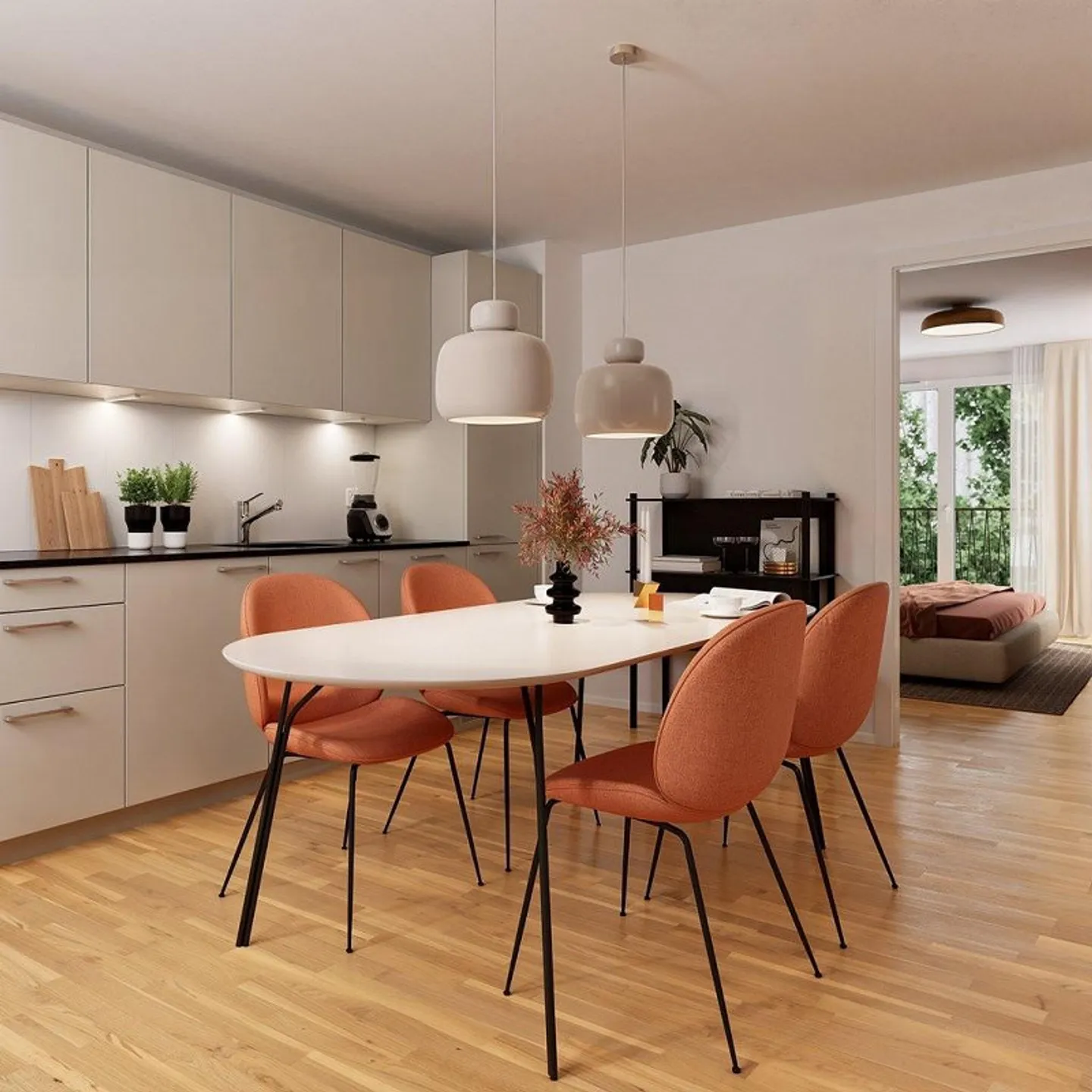 Appartement moderne à Clendy - Photo 3 sur 10