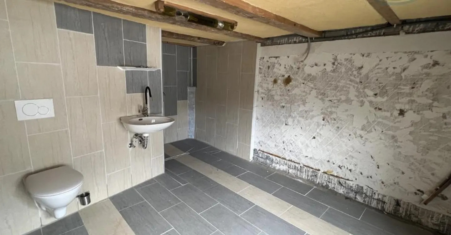 Reihenhaus zu renovieren oder umzubauen in Crémines - Foto 3 von 8