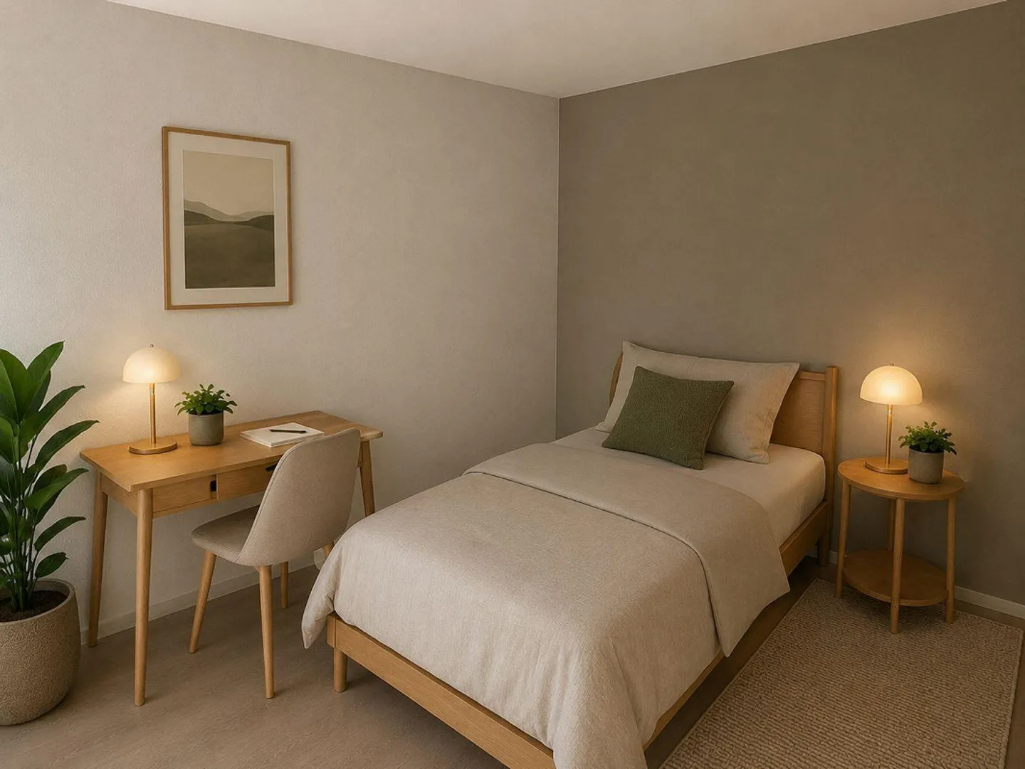 Appartement lumineux 1 pièce avec salle de bain privée - Première occupation après rénovation - Photo 3 sur 18