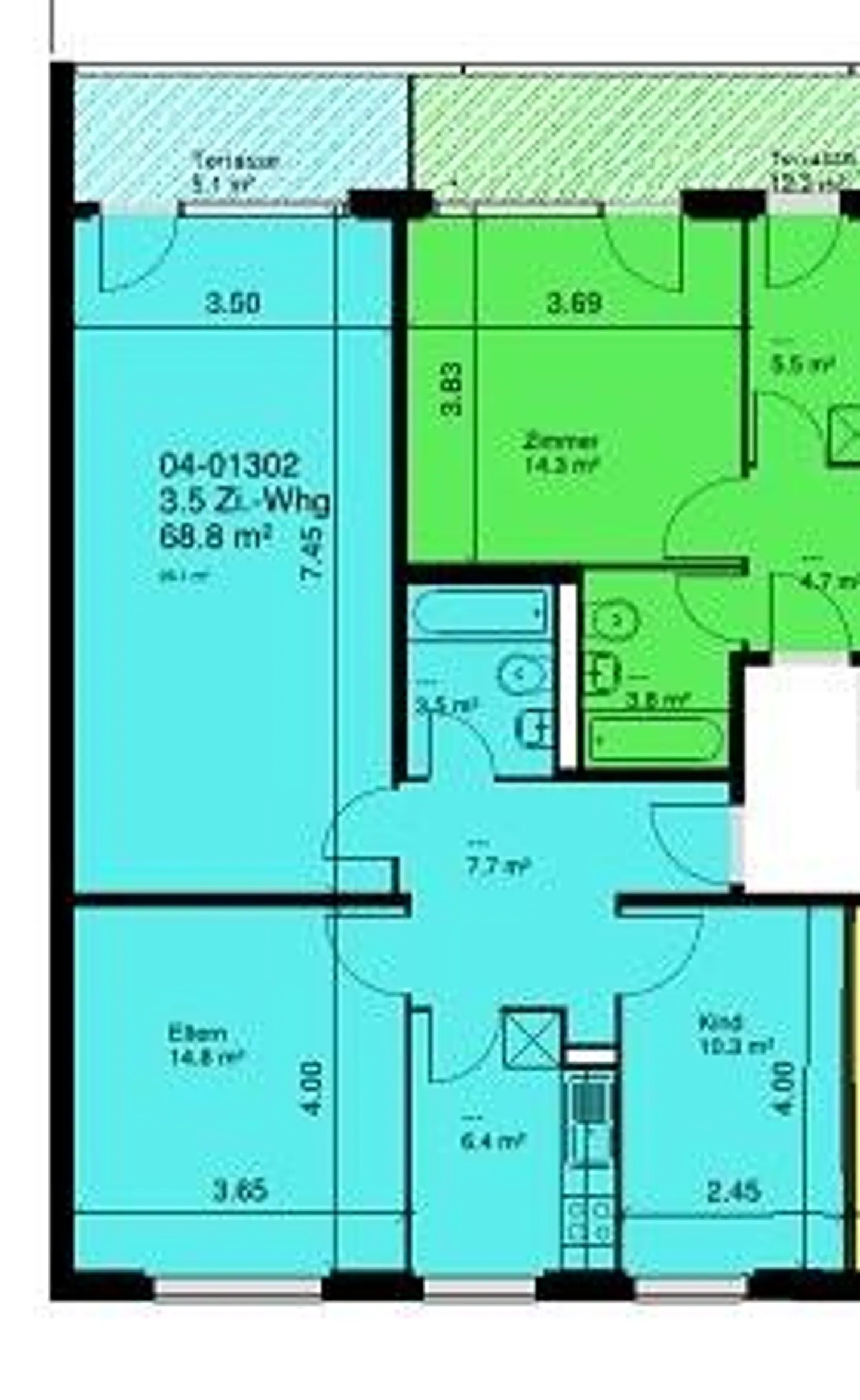 Appartamento con collegamento centrale a Pratteln - Foto 8 di 8