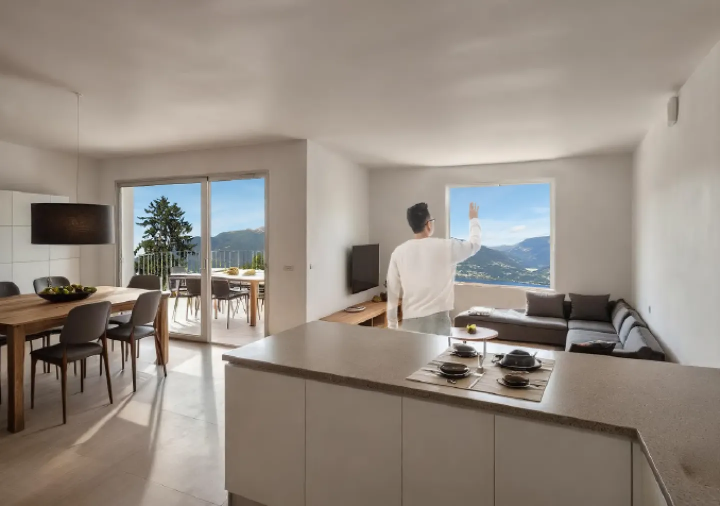 Wohnung 1 mit 3,5 Zimmern im Erdgeschoss mit Garten - Foto 9 von 12