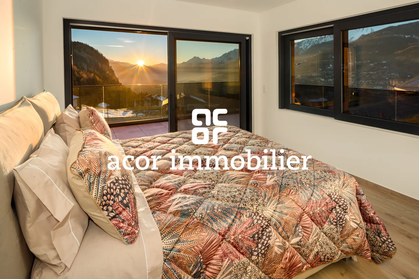 Chalet 6,5 camere di alto standard a Lens - vista straordinaria - Foto 5 di 6