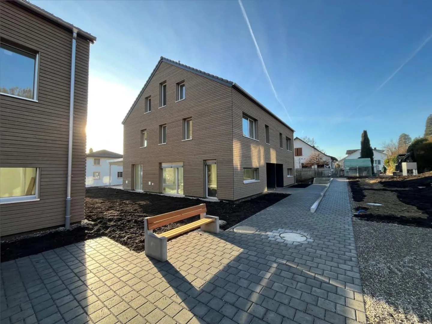 Newly built semi-detached and terraced single-family homes near the old town and Rhine, only a few left... - Photo 1 of 12