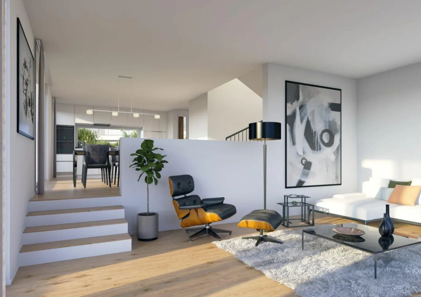 Newly built semi-detached and terraced single-family homes near the old town and Rhine, only a few left... - Photo 5 of 12