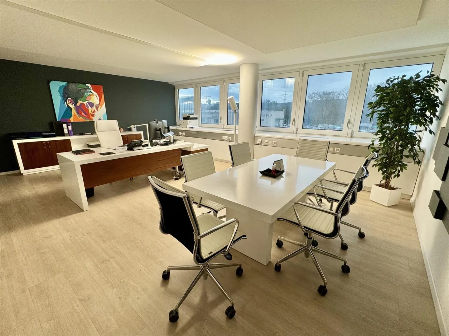 Geräumige und moderne Büros zur Miete in Bussigny - 230 m² - Foto 3 von 8