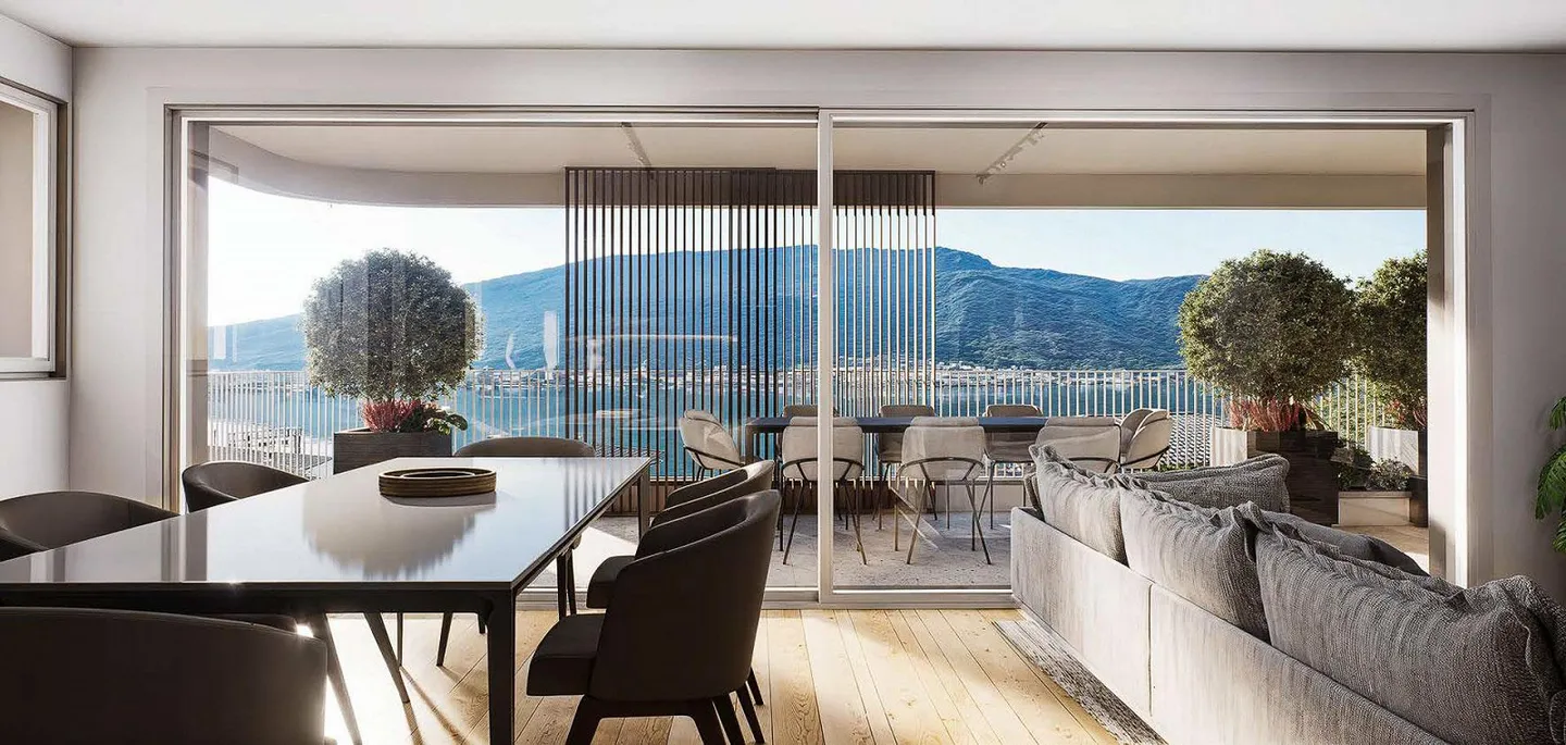 Prestigieuse Penthouse mit Seeblick in Capolago - Foto 1 von 12