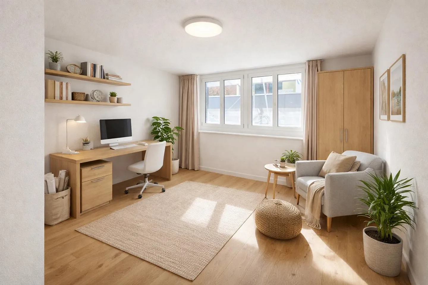 Nuovo - Prima occupazione di un grande appartamento di 4,5 stanze, grande balcone - Foto 5 di 9