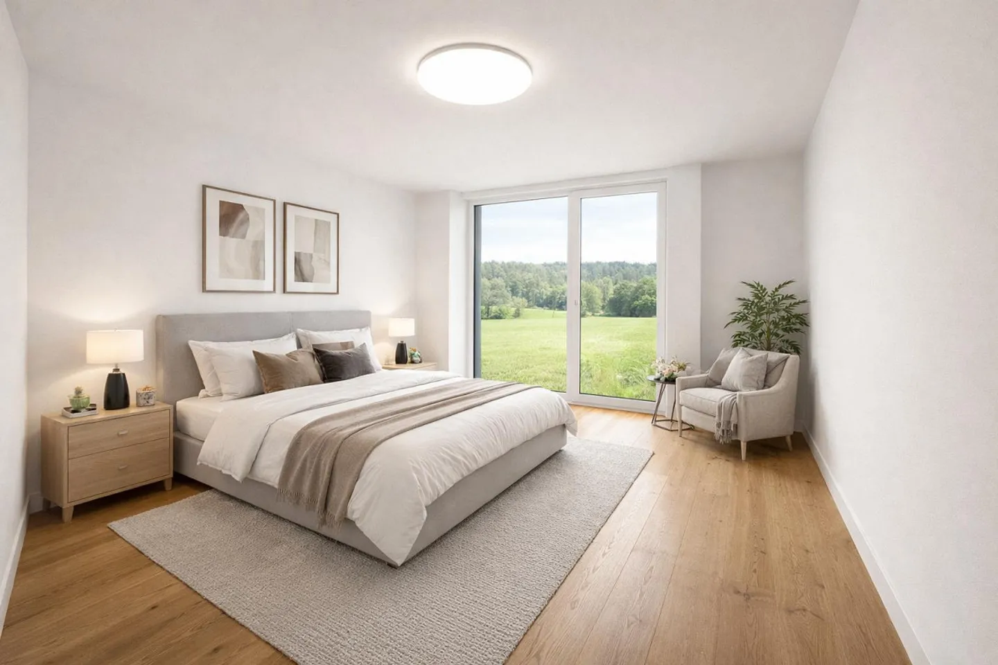 Nuovo - Prima occupazione di un grande appartamento di 4,5 stanze, grande balcone - Foto 6 di 9