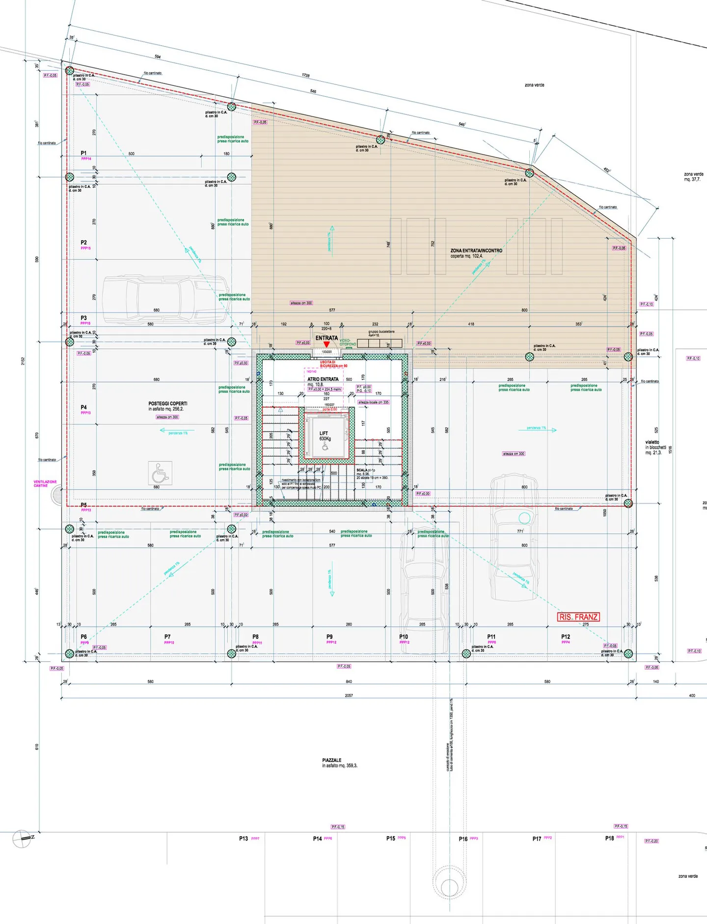 Neue geräumige Wohnung mit großer Terrasse - Foto 9 von 12