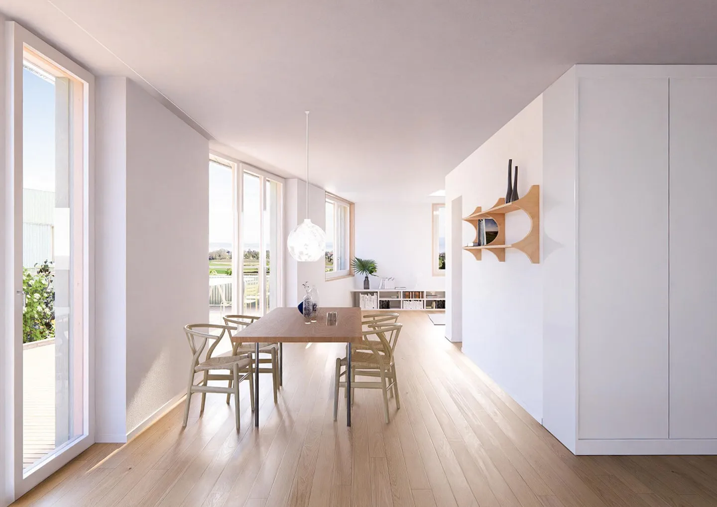 Appartement 3,5 pièces unique, durable, lumineux et de haute qualité - Photo 10 sur 14