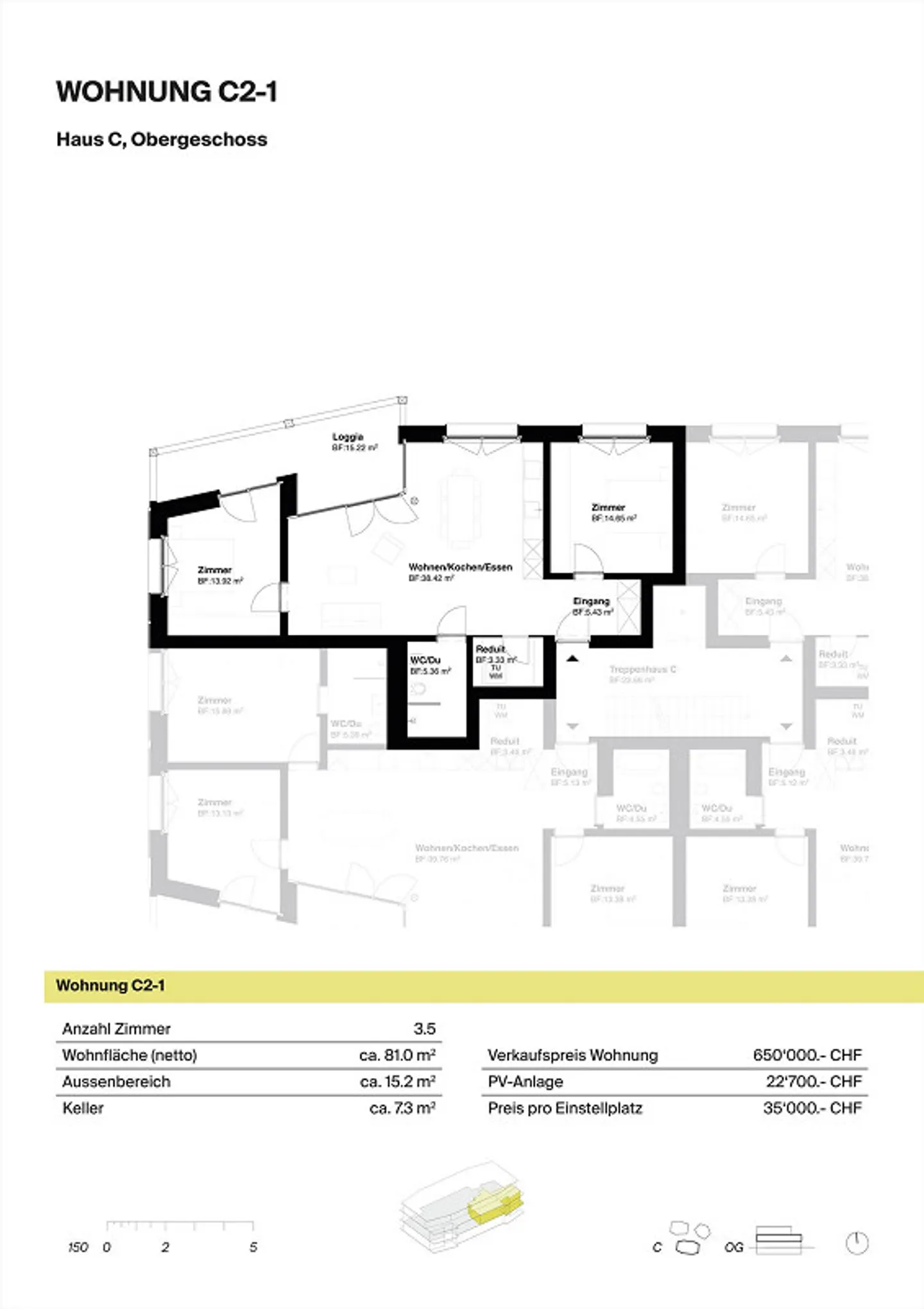 Appartement 3,5 pièces unique, durable, lumineux et de haute qualité - Photo 14 sur 14