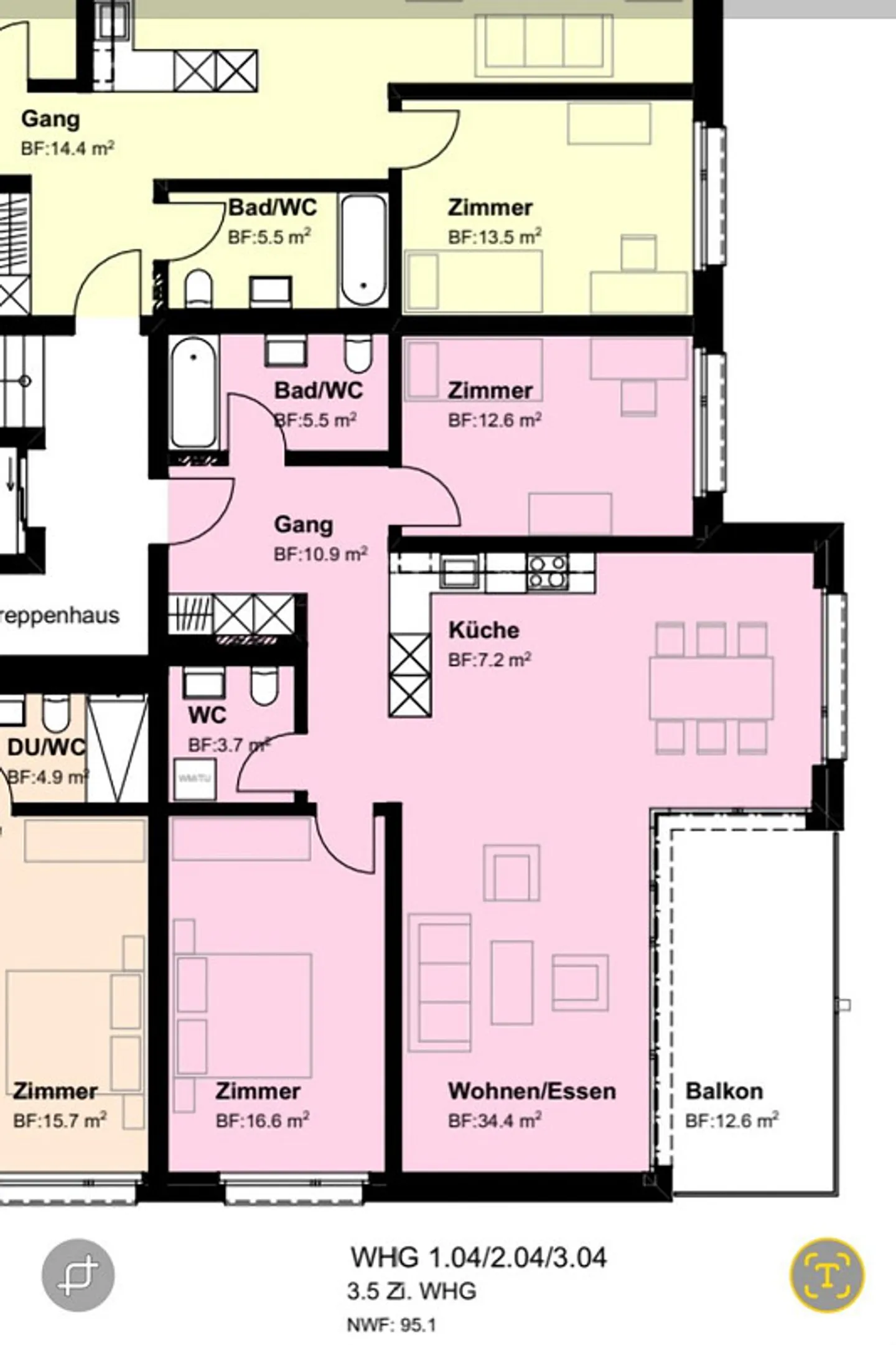 Moderne Wohnung in Neuenkirch - Foto 1 von 10
