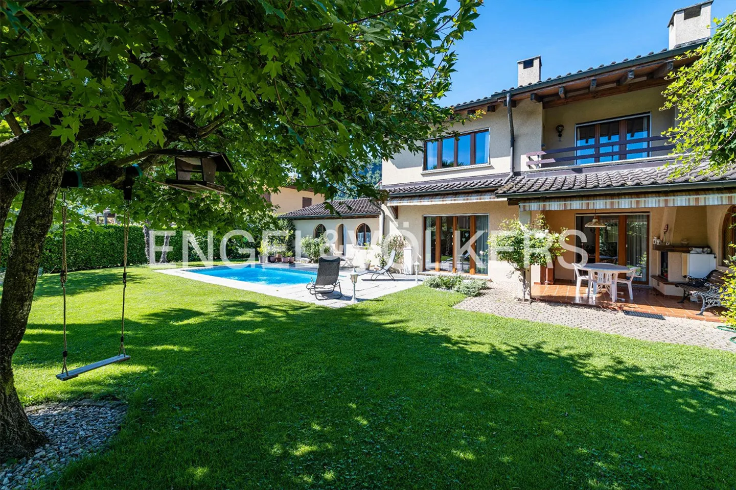 Oasis de tranquillité à Lamone : Villa individuelle avec piscine et jardin - Photo 1 sur 13