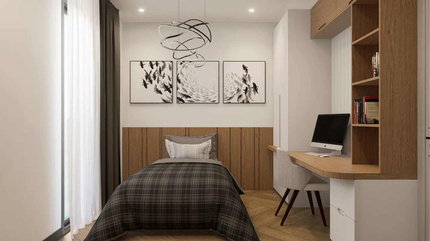 New 3.5 rooms with large balcony and two bathrooms - Photo 12 of 13