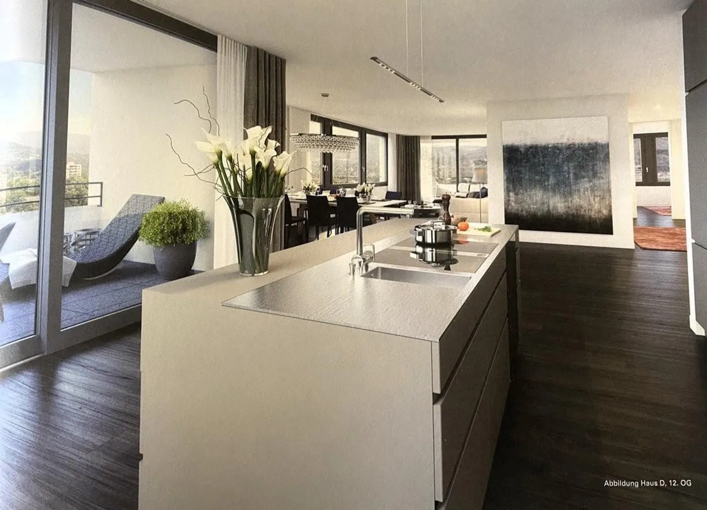 Stai cercando un attico con vista sulla città di Basilea? - Foto 4 di 12