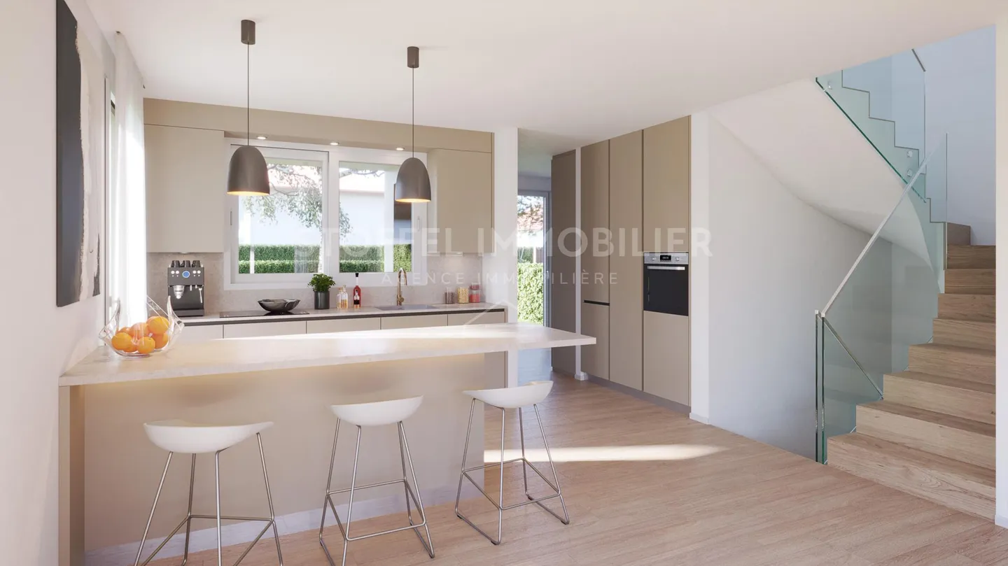 Semi-detached villa with 6 rooms including 4 bedrooms - Villa C - Photo 4 of 11