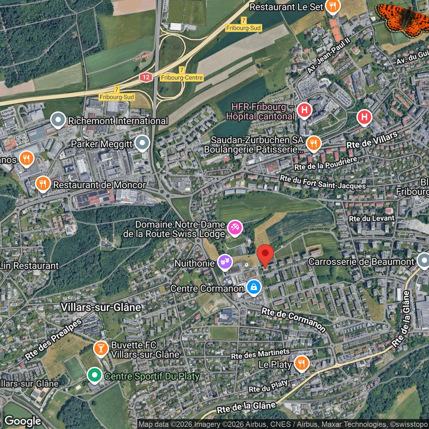 Raro attico 3½ locali in posizione eccezionale a Villars-sur-Glâne - Foto 17 di 17