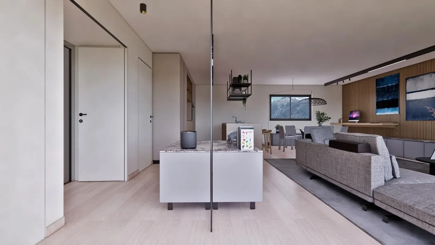 BELLINZONA - DUPLEX PENTHOUSE EXCLUSIF - 4.5 CHAMBRES - 172 MQ - Photo 12 sur 13