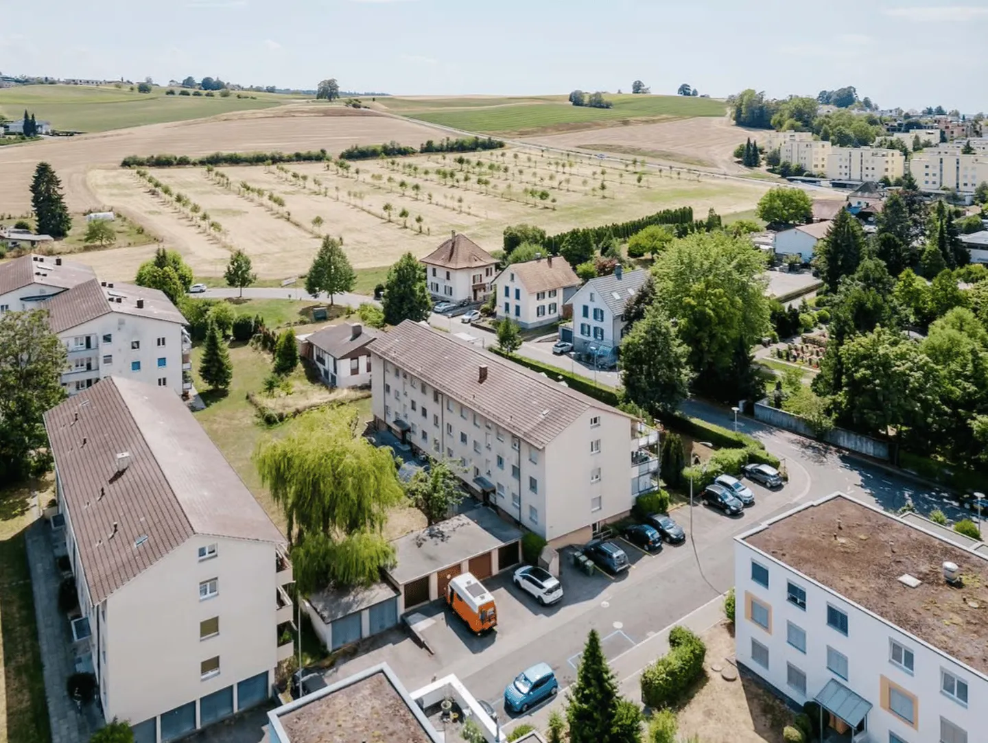 Luminoso appartamento di 3,5 locali con balcone e bella vista a Port - Foto 14 di 15
