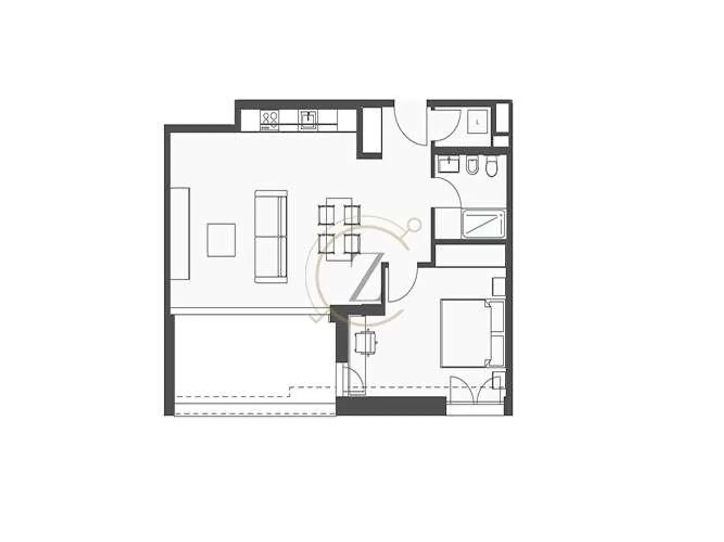 Moderno Appartamento 2.5 Locali con Giardino Priva - Foto 12 di 13