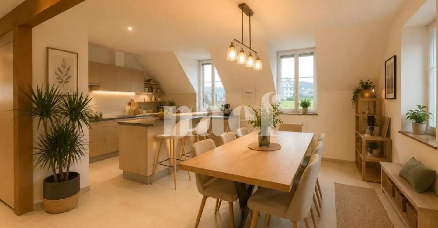 For rent magnificent spacious 5.5 room apartment - Photo 3 of 8