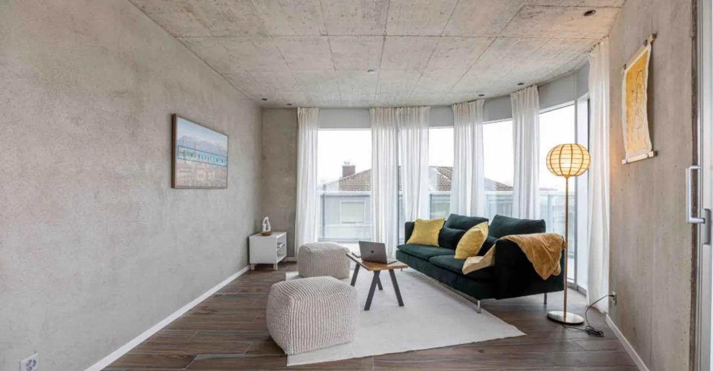 Appartement Premium en Rooftop de 2 Chambres avec Terrasse de 36 m² et Vue sur les Alpes - Crissier, L - Photo 1 sur 9