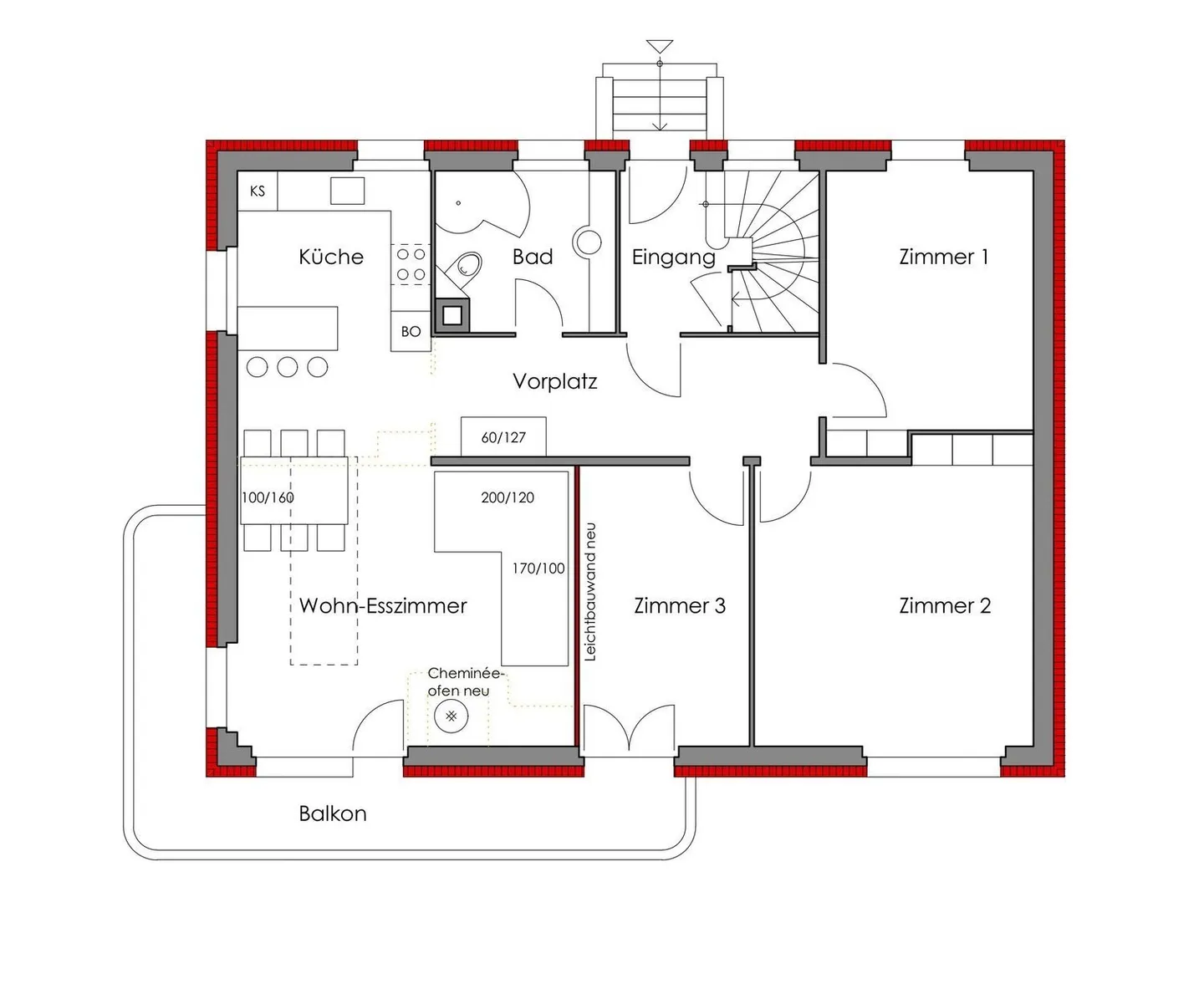 Detached house with garden for rent for 2 years - Photo 5 of 5