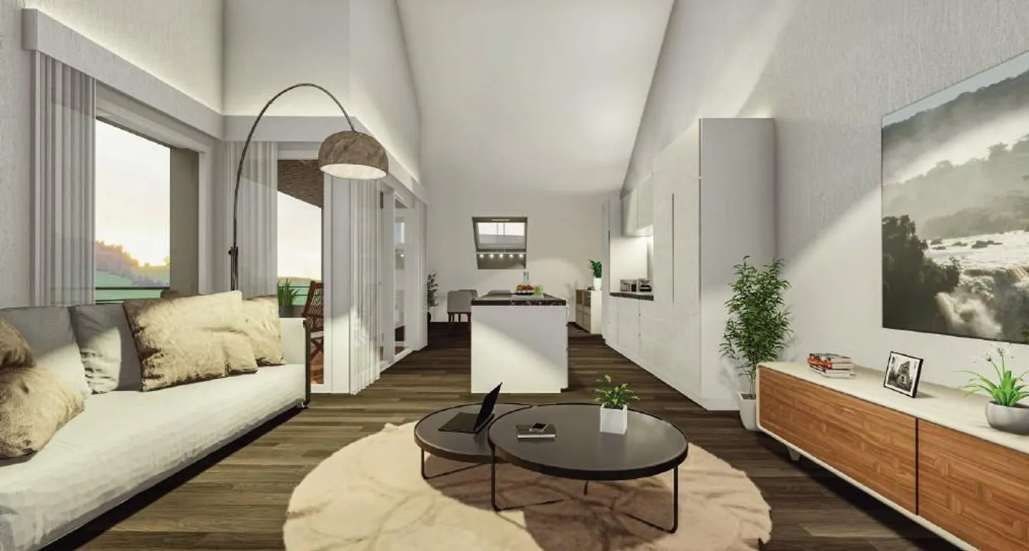 Appartement sous les combles de 4½ pièces avec vue imprenable sur le Säntis - Photo 4 sur 6