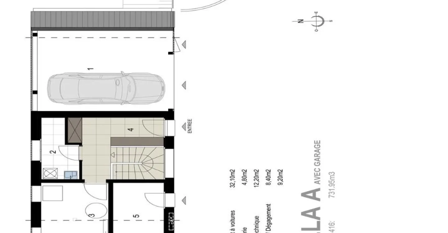 LOCATION-SALE: New individual villa of 4.5 rooms with a beautiful view of the plain. - Photo 9 of 12