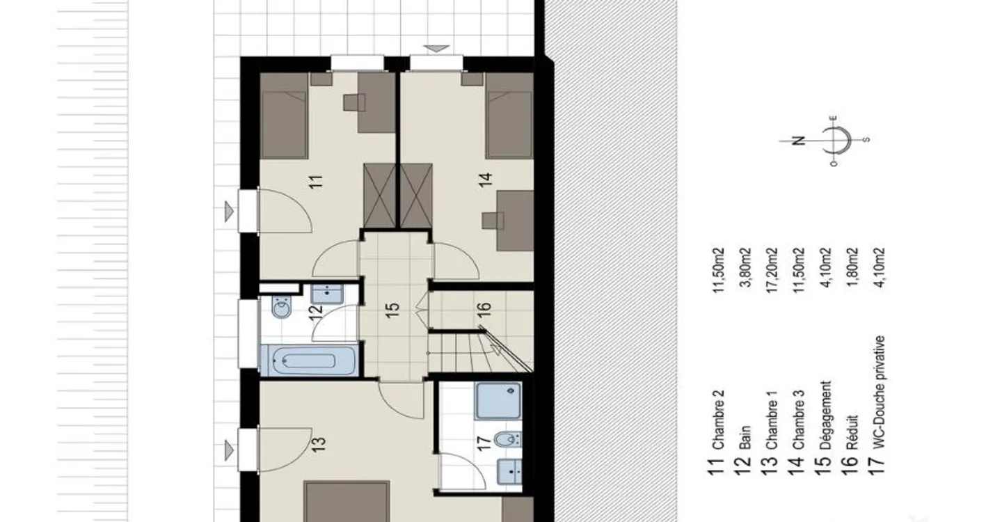 LOCATION-SALE: New individual villa of 4.5 rooms with a beautiful view of the plain. - Photo 11 of 12