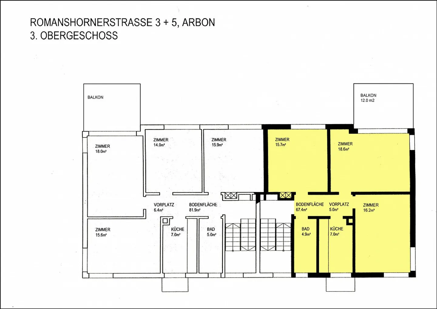 Charmante 3-Zimmerwohnung in Arbon - Foto 13 von 13