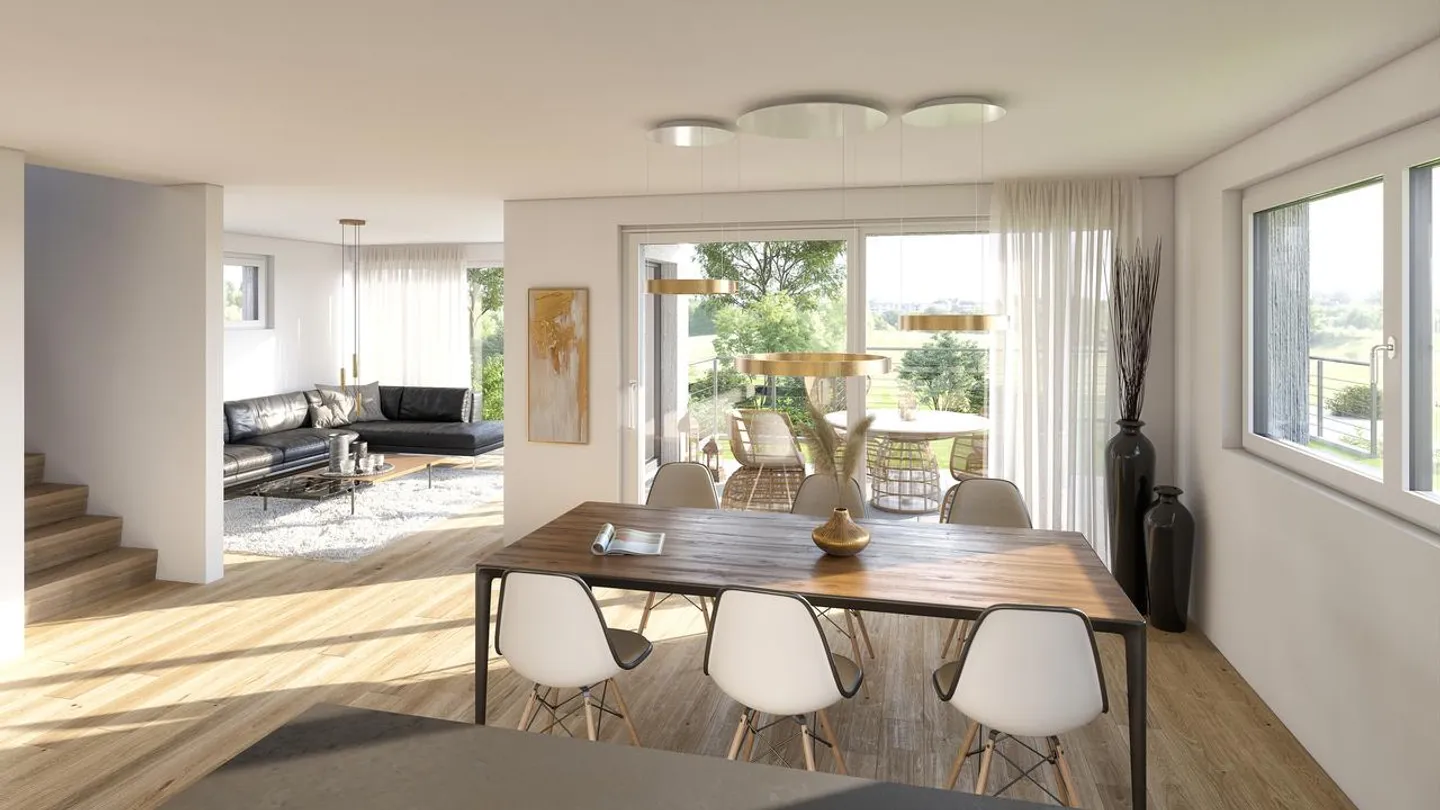 Nouveau projet de construction Oberdorfgasse avec quatre maisons individuelles (Maison B) - Photo 1 sur 5