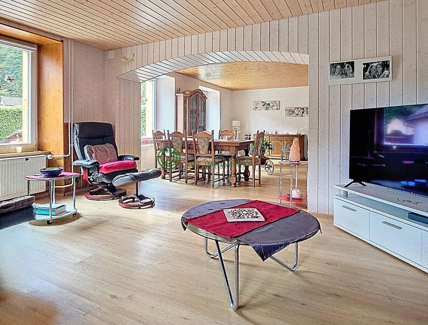 Grande casa di villaggio, confortevole e spaziosa  Prezzo interessante - Buttes (N - Foto 5 di 11